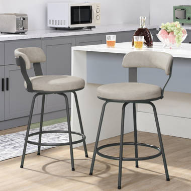 Metal stools with back hot sale